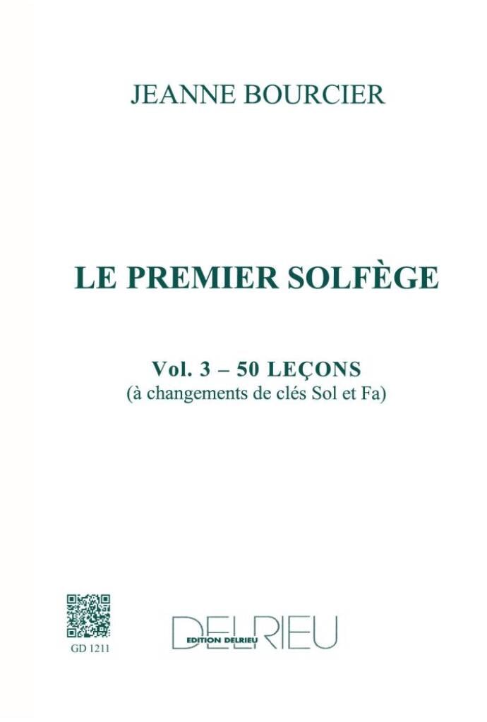 Premier solfège Vol.3 - Les 2 clés